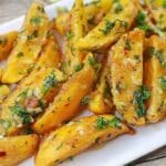 Baked Garlic Parmesan Potato Wedges