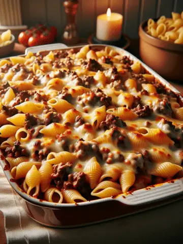 Cheeseburger Casserole