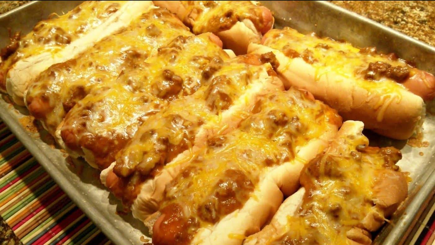 Chili Cheese Dog Bake