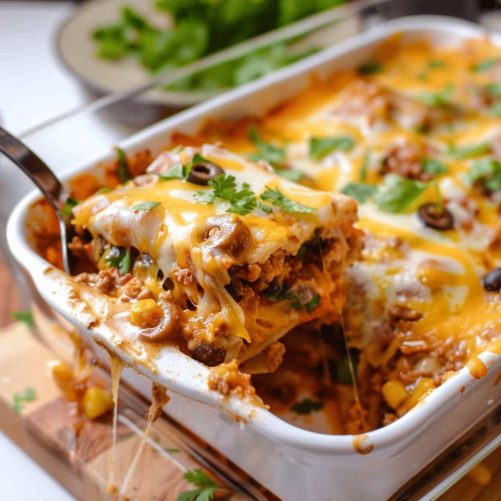 Creamy Burrito Casserole Recipe