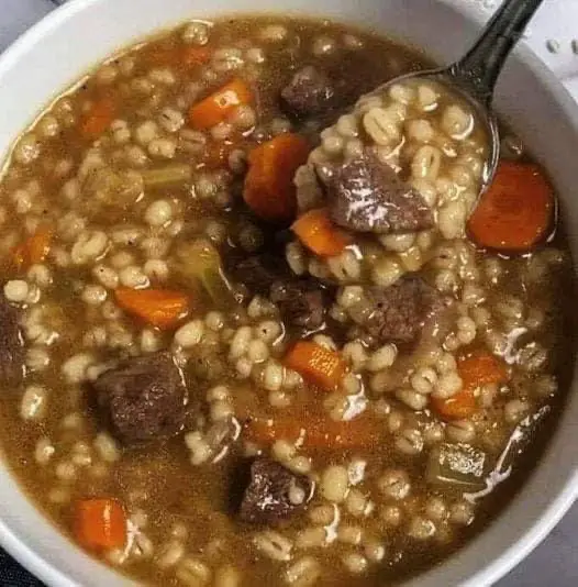 Beef & Barley Soup (Crock Pot)