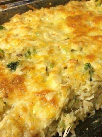 Broccoli, Rice, Cheese, and Chicken Casserole Recipe Food