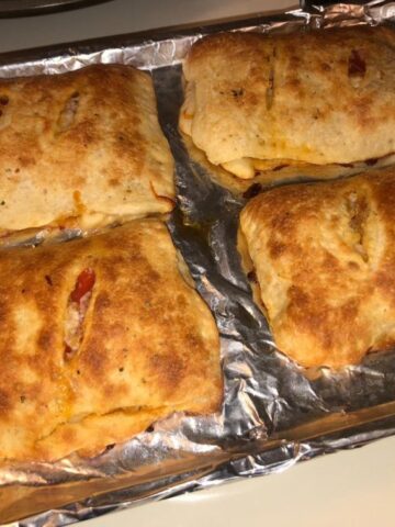 Cheap Pizza Calzones