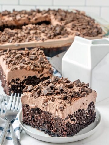 Death by Chocolate Poke Cake