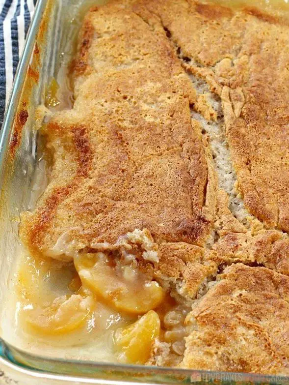 Easy Southern Peach Cobbler Recipes food