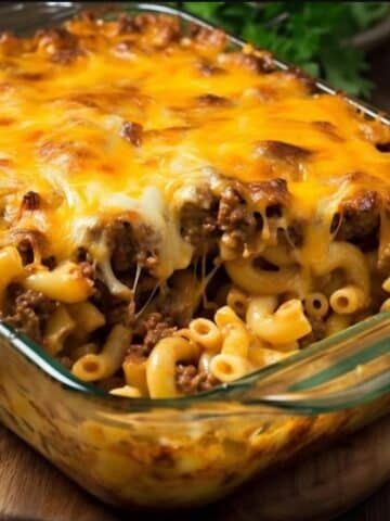 HAMBURGER CASSEROLE Food