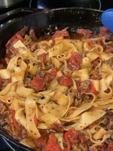 Italian Drunken Noodles Recipe