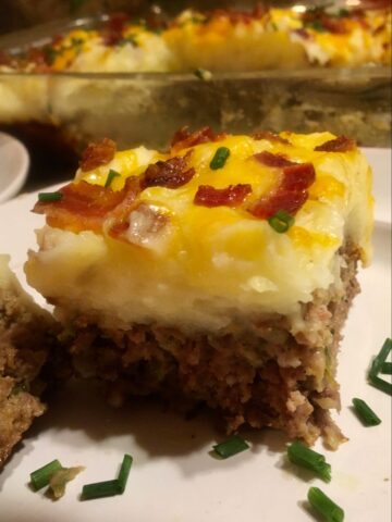 Mashed Potato Meatloaf Casserole Recipe