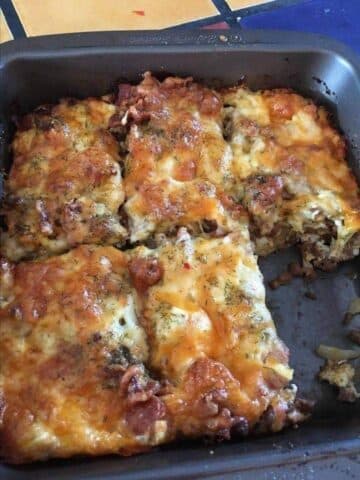 Bacon Cheeseburger Casserole