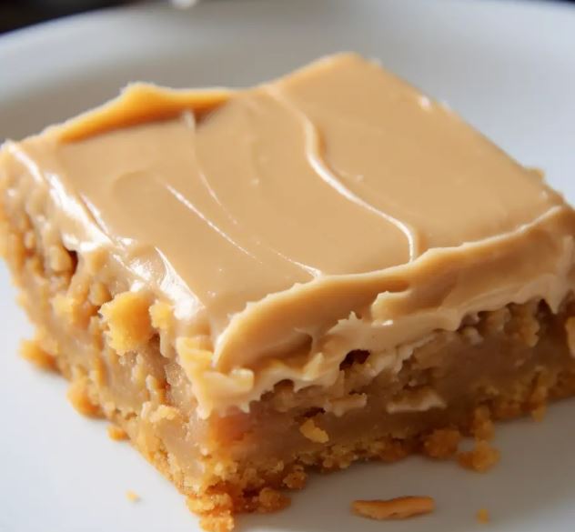 Peanut Butter Lunch Lady Cookie Bars Recipes food