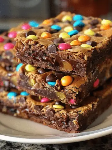 Monster Cookie Brownies Recipe