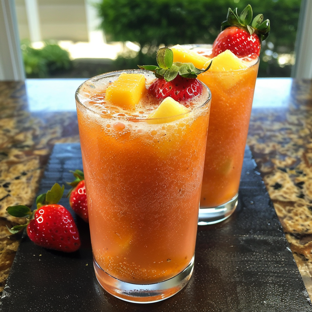 Strawberry Mango Coolers Recipes