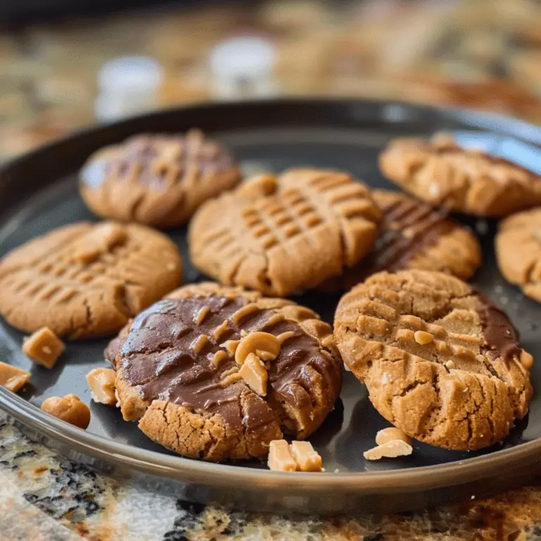 3 Ingredient Peanut Butter Cookies Recipe