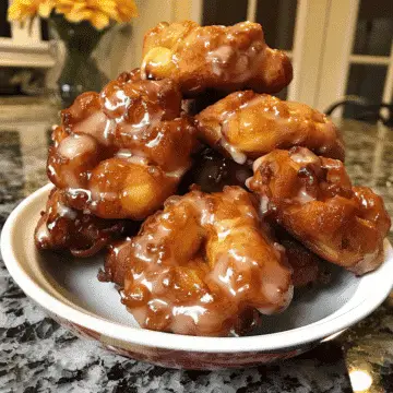 Baked Apple Fritters Recipe