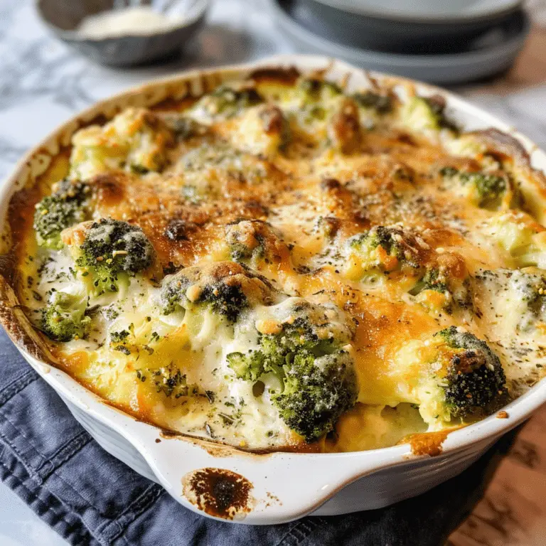 Broccoli Cheese Bake Recipe