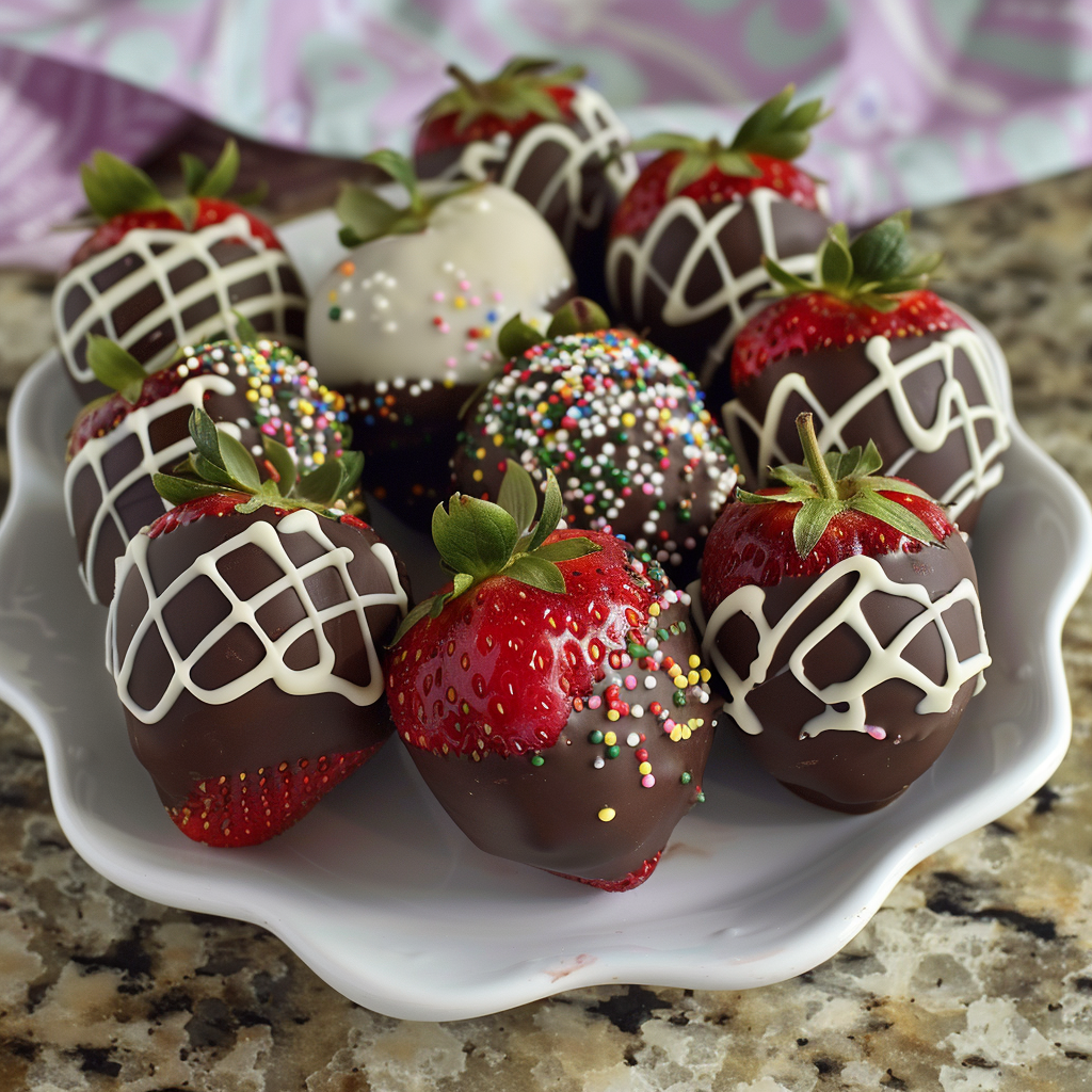 Chocolate Covered Strawberry Easter Eggs Recipe
