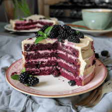 Blackberry Lavender Cake Recipe