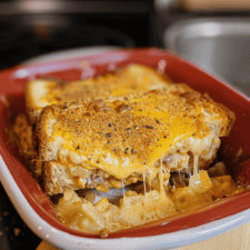 Grilled Cheese Sandwich Casserole Recipe