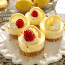 Mini Lemon Cheesecakes Recipe