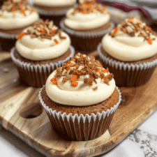 Carrot Cake Cupcakes Recipe