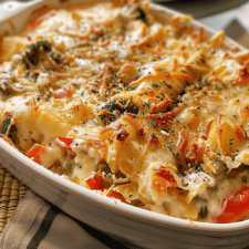 Swiss Cheese Vegetable Casserole Recipe