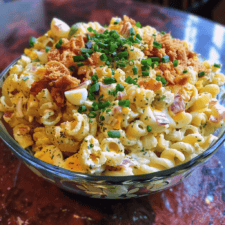 Deviled Egg Pasta Salad Recipe
