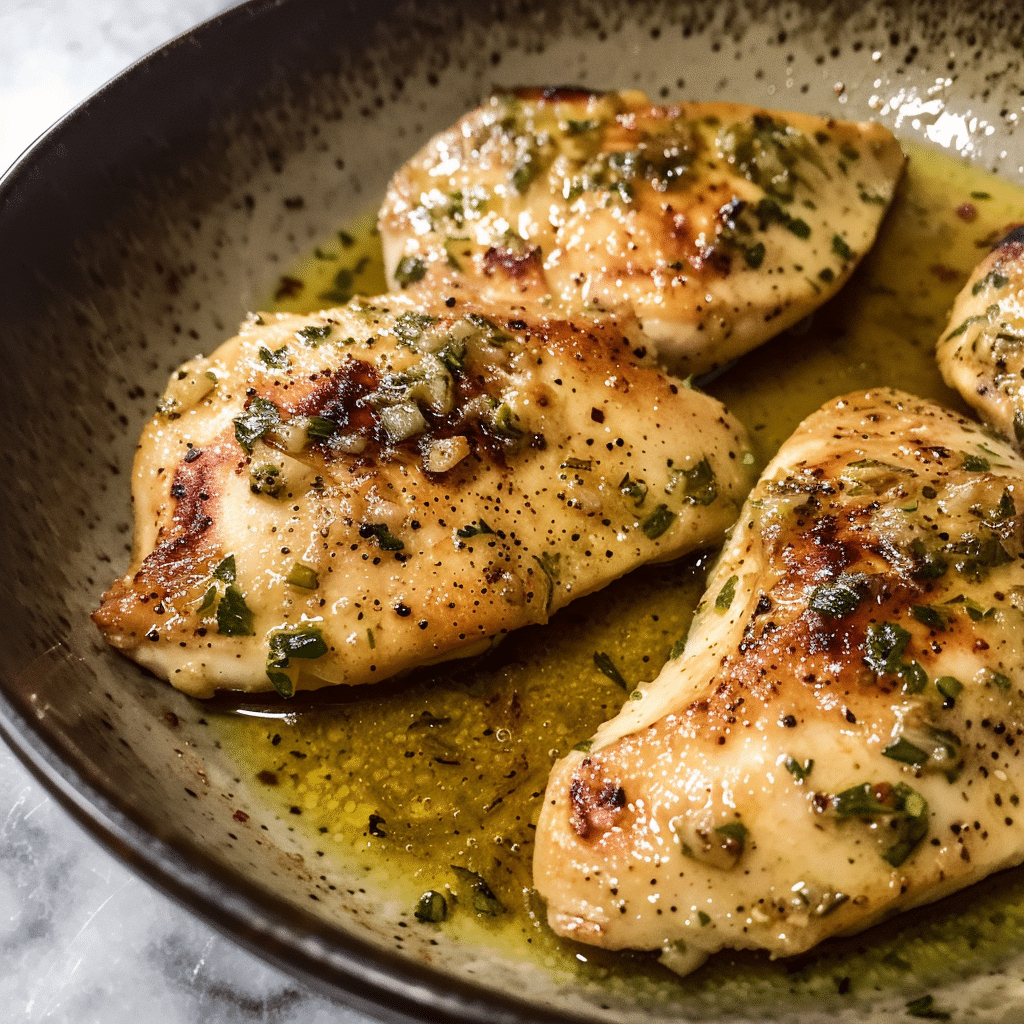 Garlic Butter Baked Chicken Breast Recipe