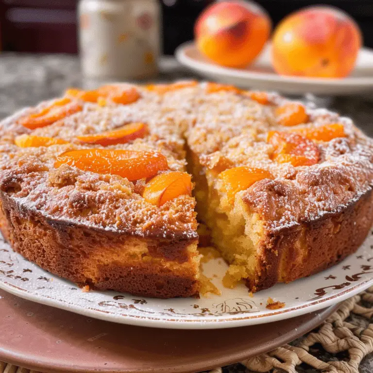 Apricot Cake Recipe