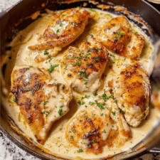 Creamy Garlic Chicken Recipe