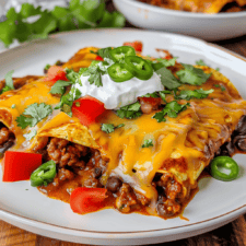 Ground Beef Enchiladas Recipe