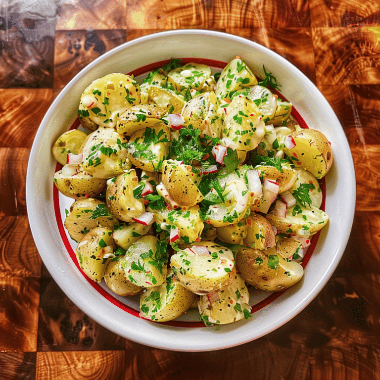 Healthy Potato Salad Recipe