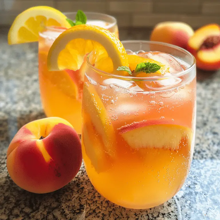 Peach Lemonade Recipe