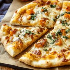 5-Ingredient Pumpkin and Gouda Pizza Recipe