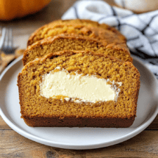 Cream Cheese Filled Pumpkin Bread Recipe