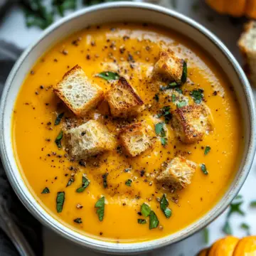 Easy Pumpkin Soup Recipe