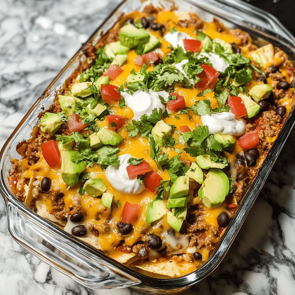 Easy Taco Casserole Recipe