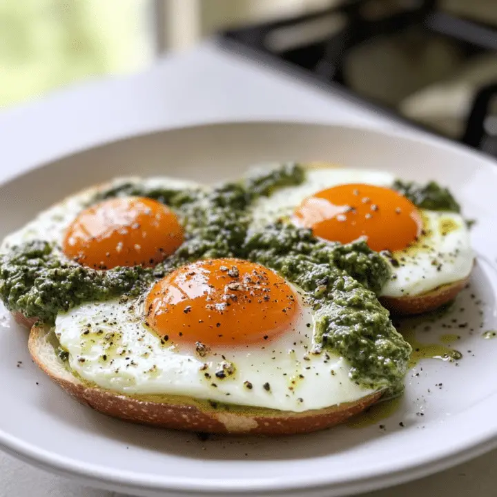 Pesto Eggs Recipe