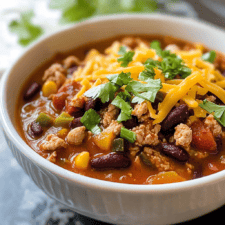 Slow Cooker Turkey Chili Recipe