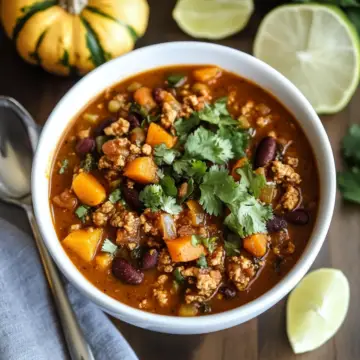 Turkey Pumpkin Chili Recipe
