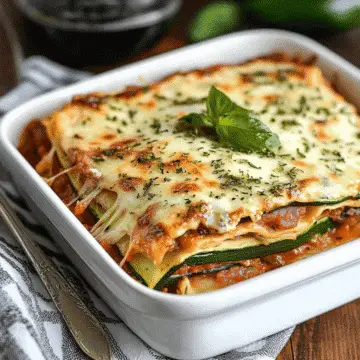 Zucchini Lasagna Recipe