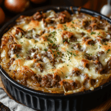 French Onion Beef Casserole Recipe