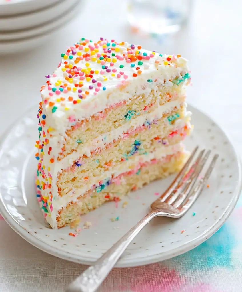 Funfetti Layer Cake Recipe