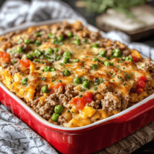 Hamburger Supreme Casserole Recipe