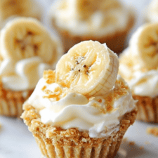 No-Bake Mini Banana Cream Pies Recipe