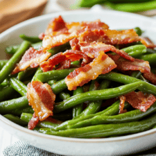 Quick & Easy Southern Bacon And Green Beans Recipe
