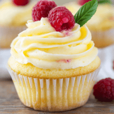 Raspberry Lemon Heaven Cupcakes Recipe