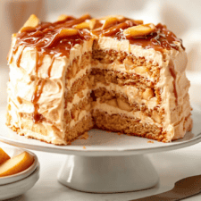 The Best Caramel Apple Spice Cake Recipe