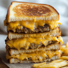 Grilled Cheese Patty Melts Recipe