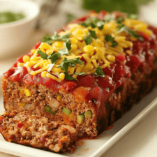 Mexican Taco Meatloaf Recipe