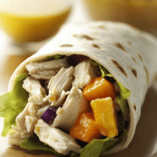 Asian Chicken Salad Wrap Recipe